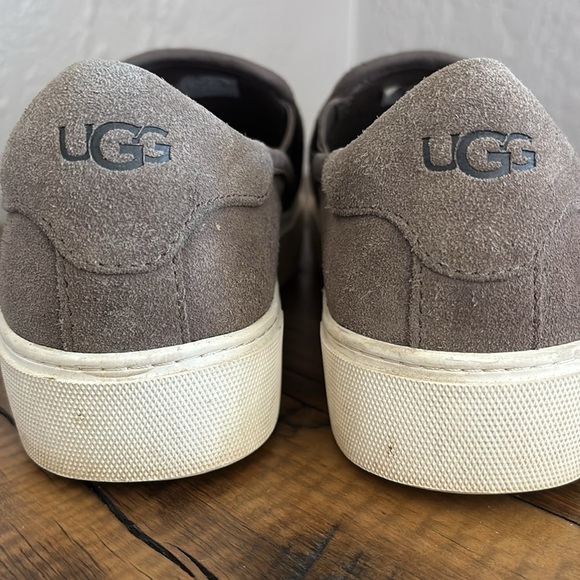 Ugg Women's Jass Loafers Size 8 Gray Suede Slip On Sneakers - Picture 2 of 7